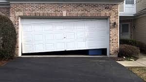 off track garage door